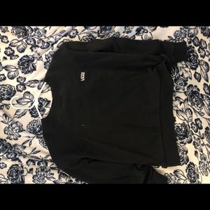 Black vans hoodie